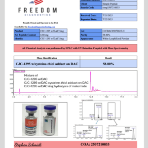 CJC-1295 w/ DAC 5MG