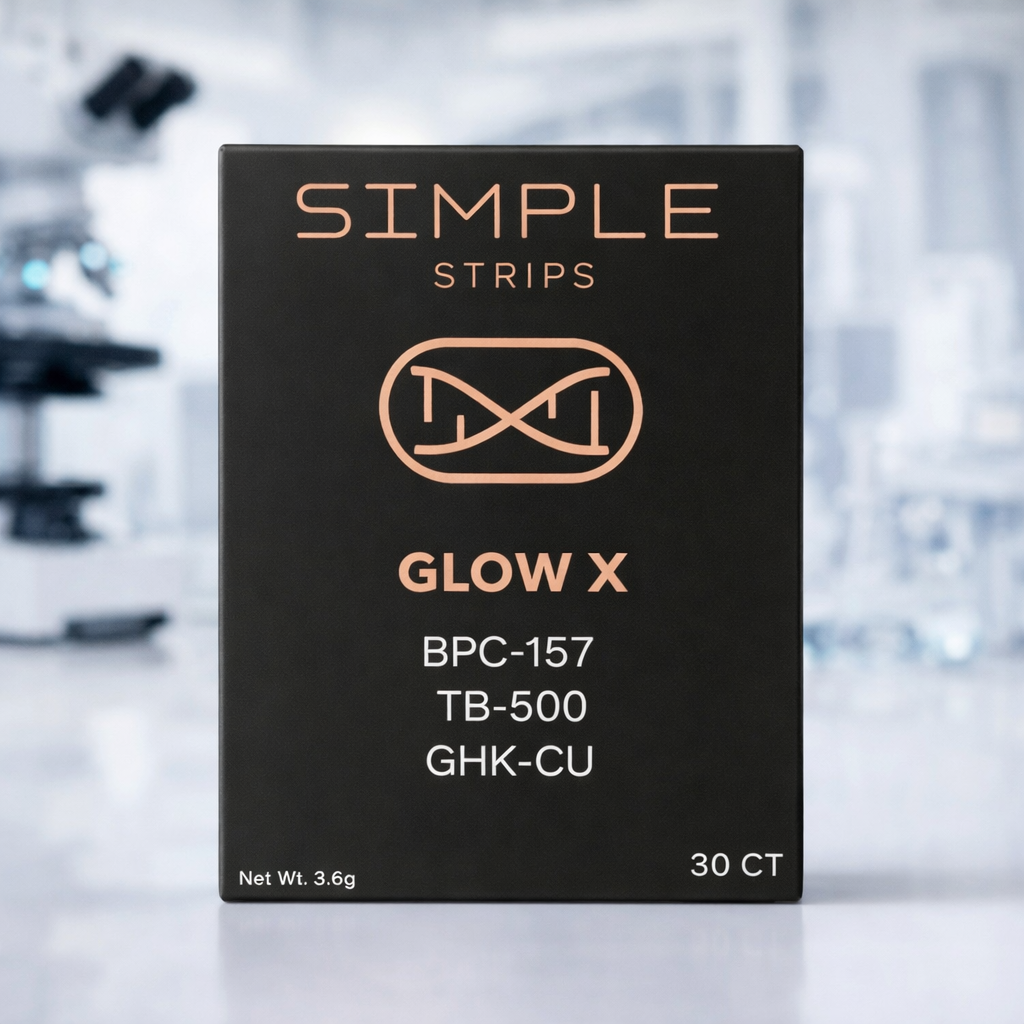 Glow X Recovery Dissolvable Strips Glow X Recovery Dissolvable Strips