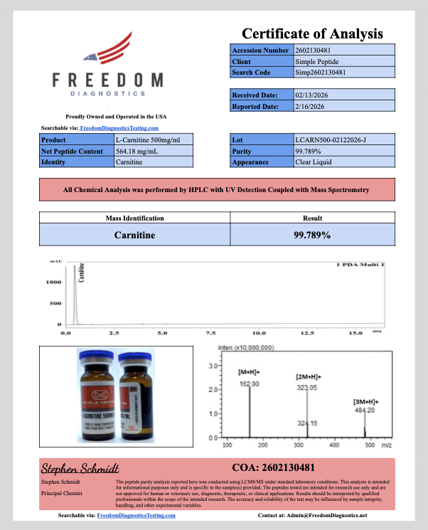 L-Carnitine 5000MG L-Carnitine 5000MG