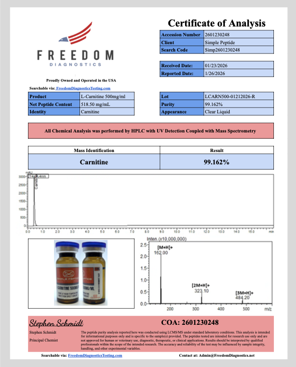 L-Carnitine 5000MG L-Carnitine 5000MG