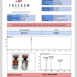 MOTS-C (10MG & 40MG)