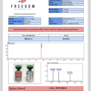 MOTS-C (10MG & 40MG)