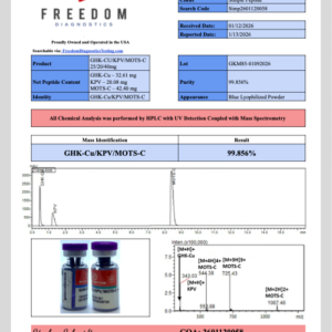 MOTS-C/GHK-CU/KPV Blend