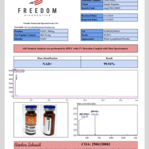 NAD+ (500MG & 1000MG)