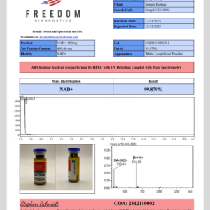NAD+ (500MG & 1000MG)