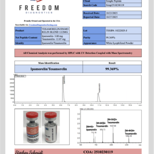 Tesamorelin/Ipamorelin 12/2MG