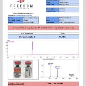 Thymosin Alpha-1 10mg