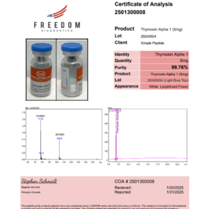 Thymosin Alpha-1 10mg